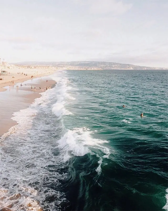 Beach and Ocean Landscape
