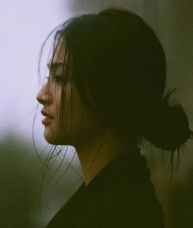 Grainy Portrait of a Woman