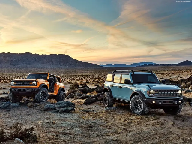 Off-road Vehicles in Desert Landscape