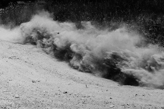 Dust Cloud Motion