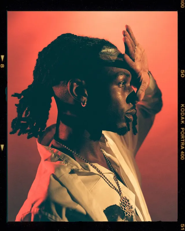 Portrait of a man with dreadlocks