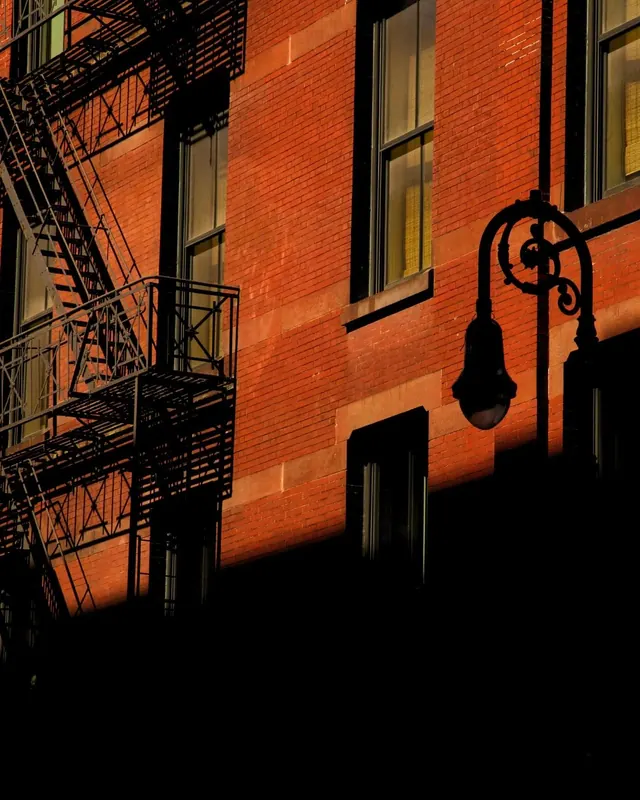 Brick Building with Fire Escape