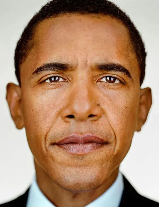 Portrait of Barack Obama