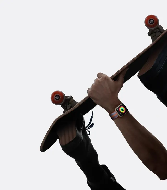 Skateboarder Action Shot