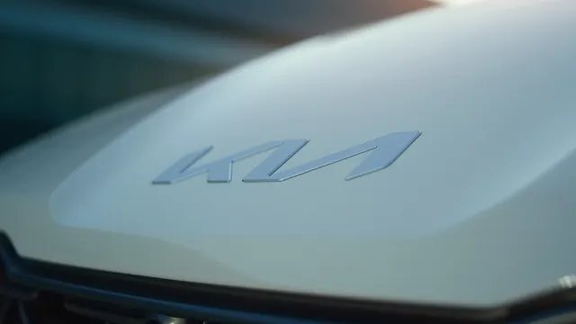KIA Logo on Vehicle Body