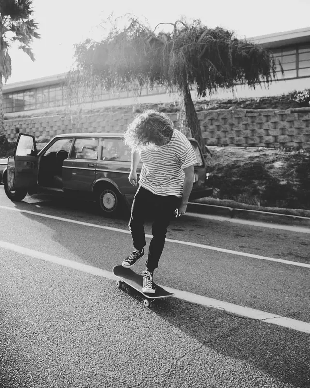 Skater in Urban Setting