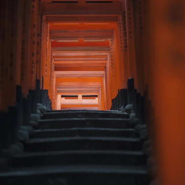 Symmetrical Orange Corridor