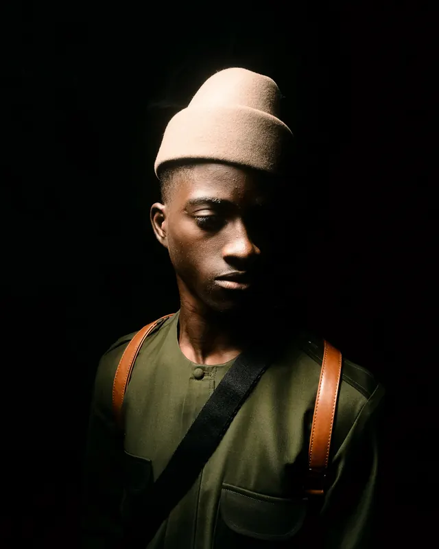 Portrait of a person in a beanie
