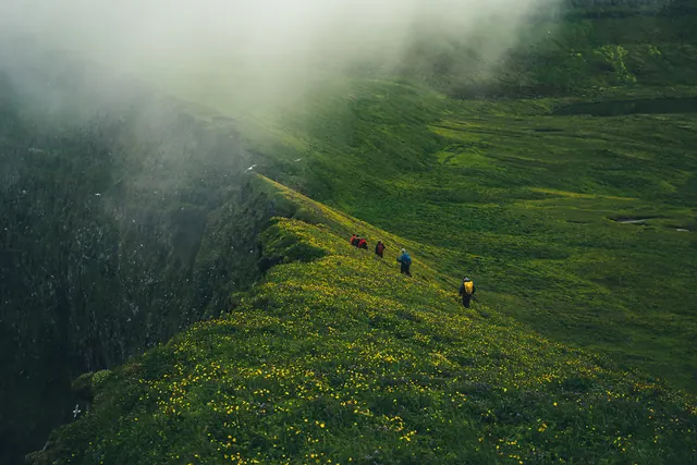 Misty Mountain Landscape