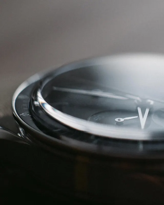 Close-up of Watch Face