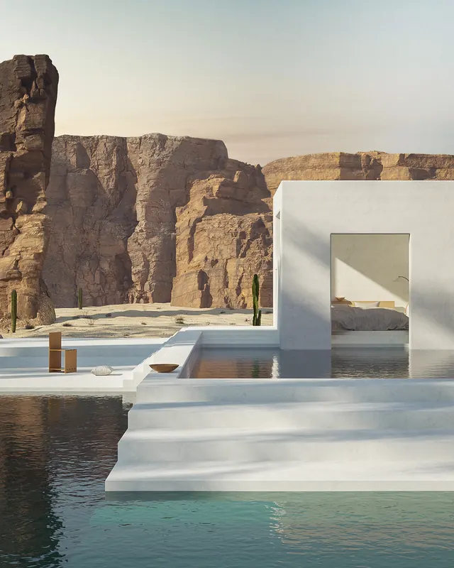Minimalist Architectural Pool