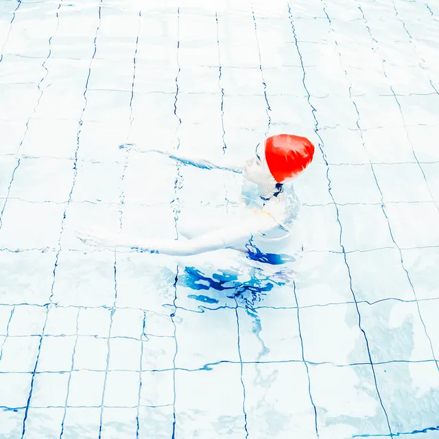 Swimmer in Pool