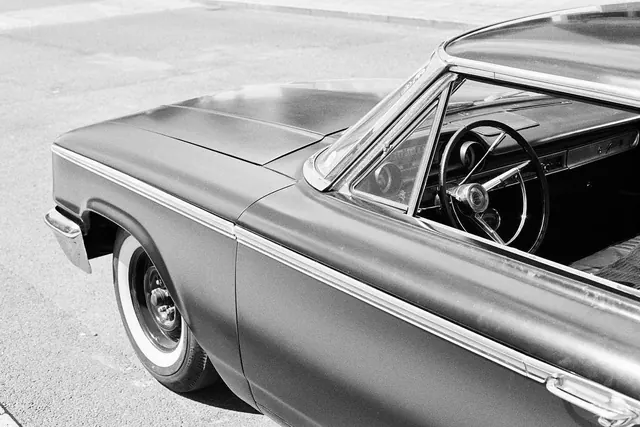 Vintage Muscle Car Detail