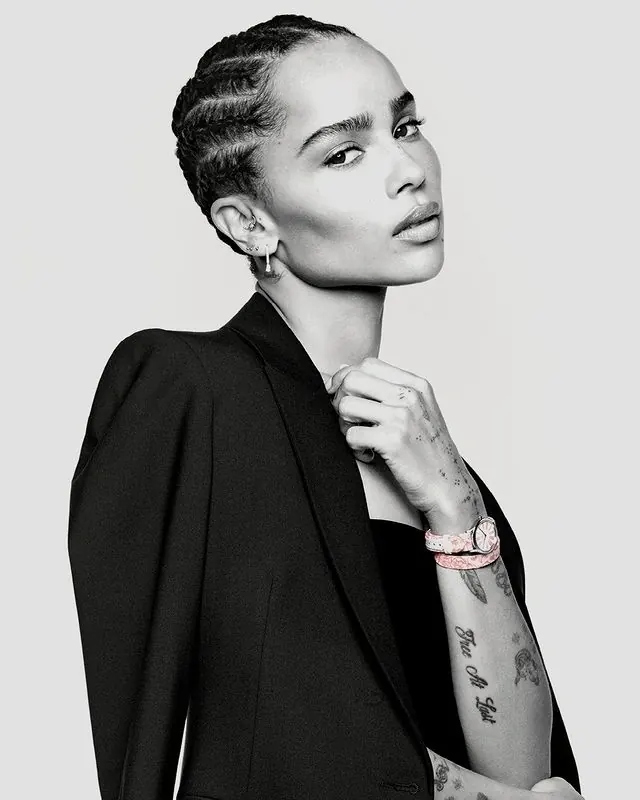 Black and White Portrait of a Woman in a Blazer