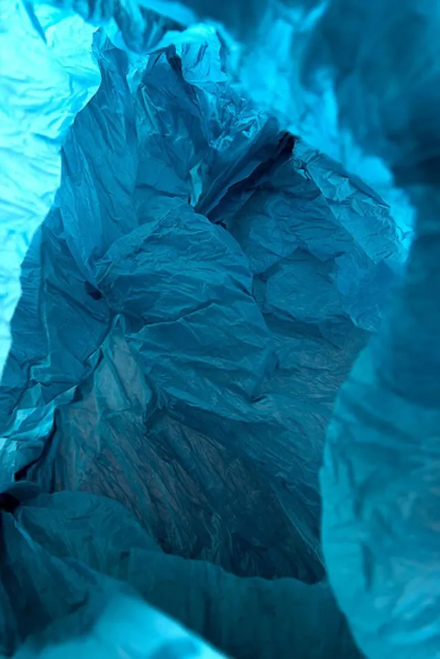 Abstract cyan plastic texture, abstract, photographic, cool
