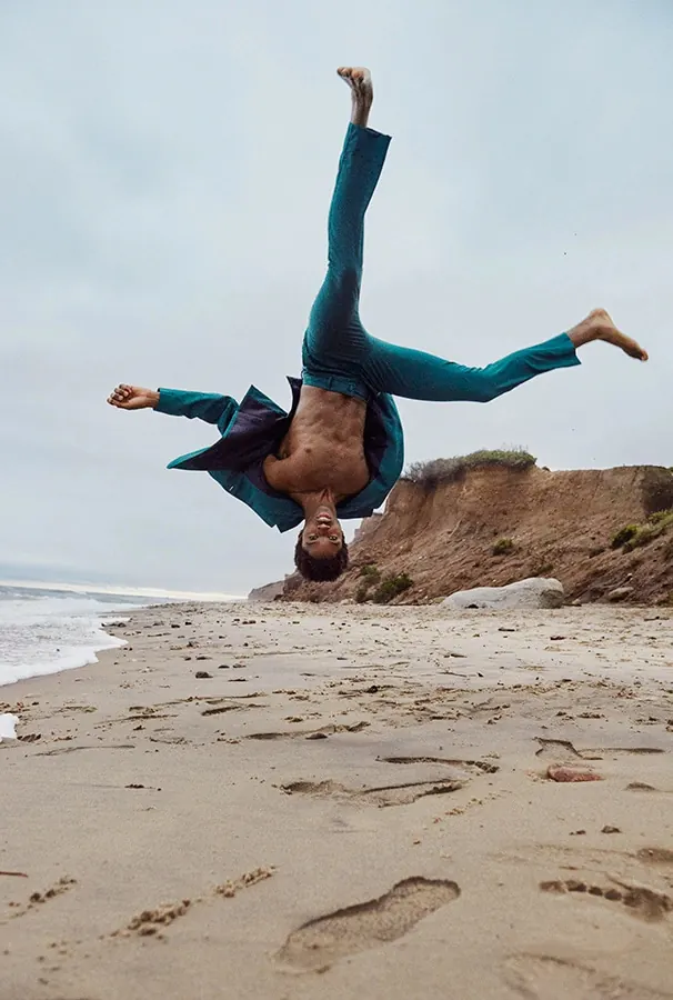 Beach Acrobatism Photography
