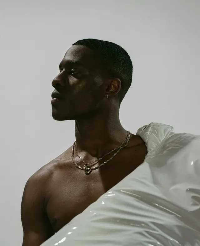 Male Portrait with Jewelry