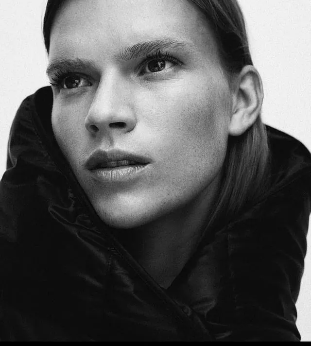 Monochrome Portrait in High-Contrast Lighting
