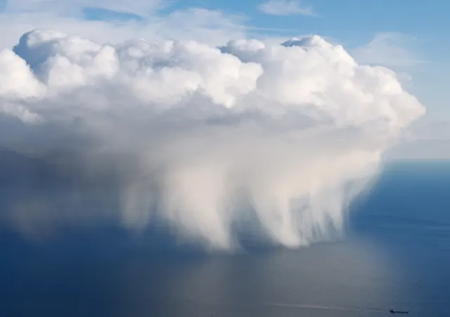 Cloud over Ocean