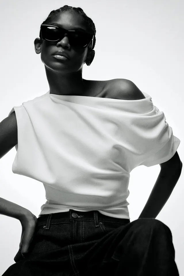 Monochrome Fashion Portrait