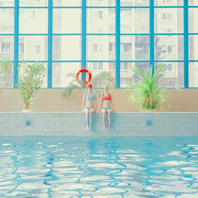Indoor Pool Scene