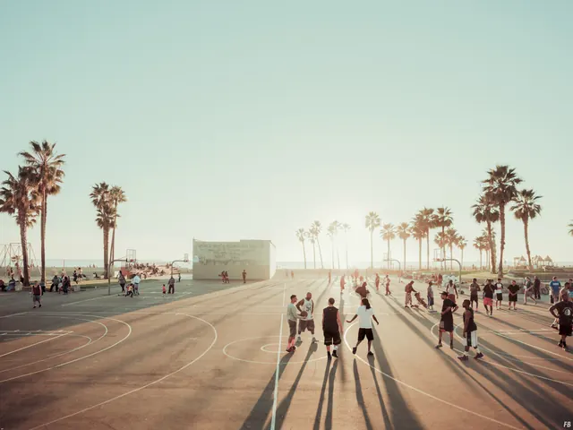 Beachfront Promenade Scene