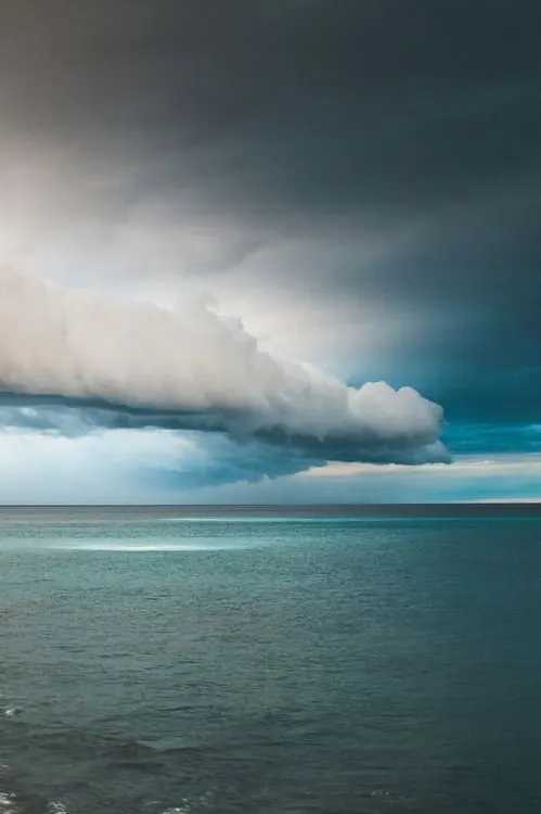 Stormy Ocean Landscape