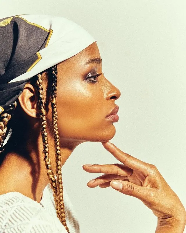 Portrait of a Woman in Headwrap