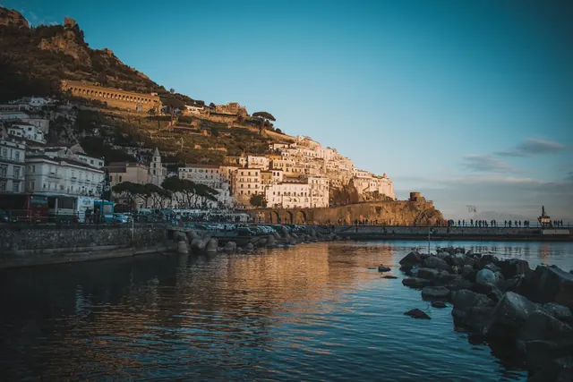 Coastal Village Landscape