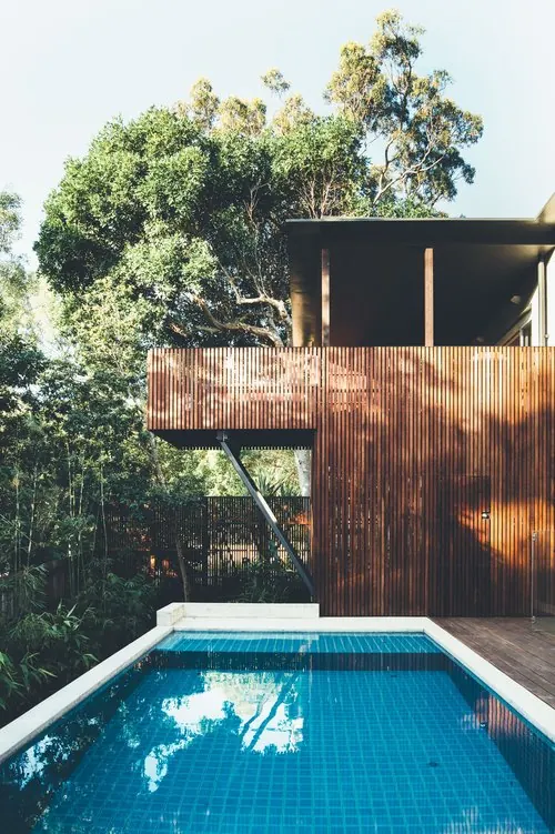 Modern Tropical Poolside Architecture
