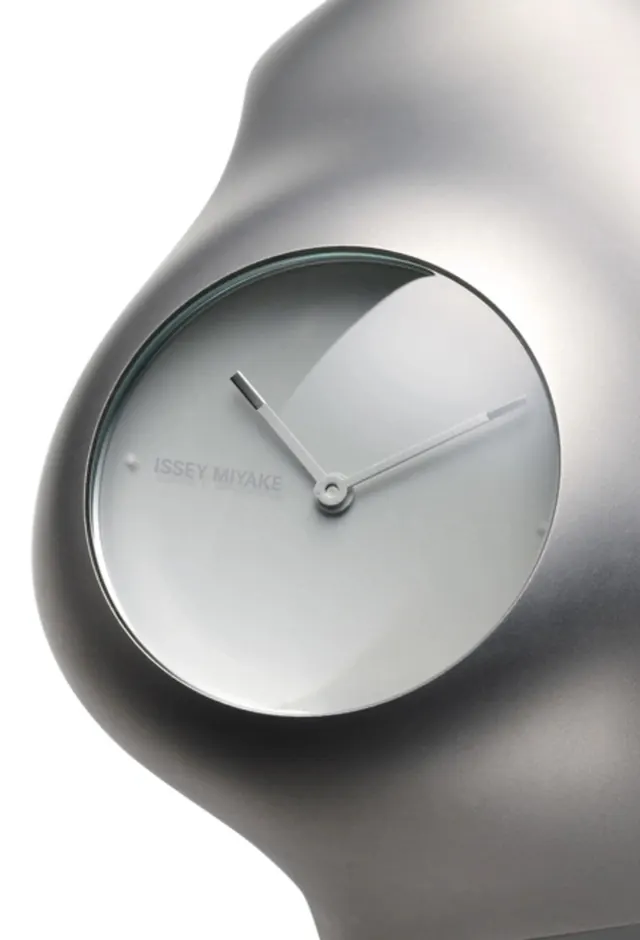 Minimalist Silver Watch Close-up