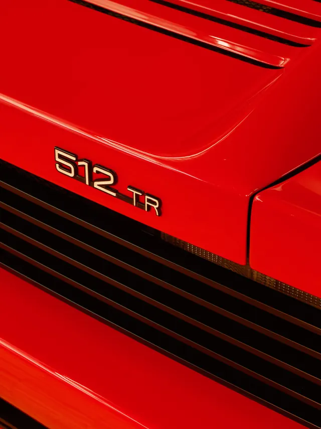 Red Automotive Detail
