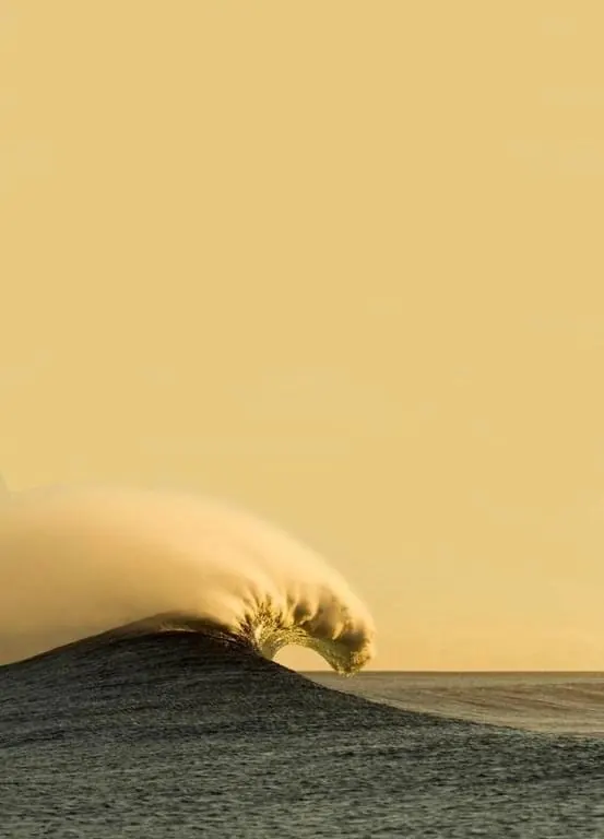 Golden Hour Wave Photography