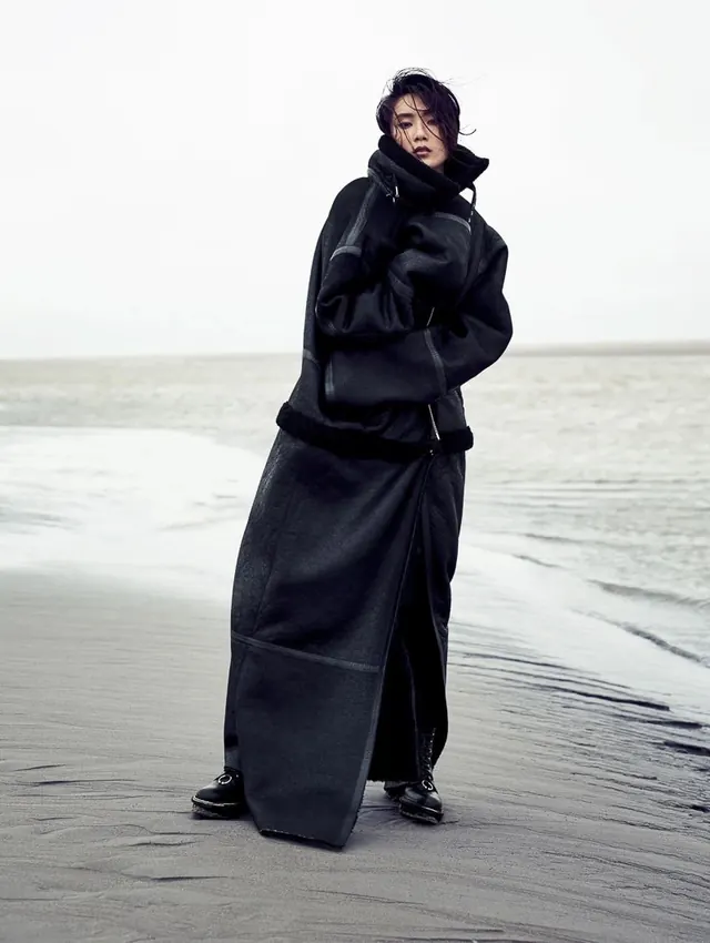 Monochrome Beach Editorial
