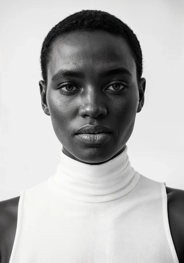 Black and White Portrait