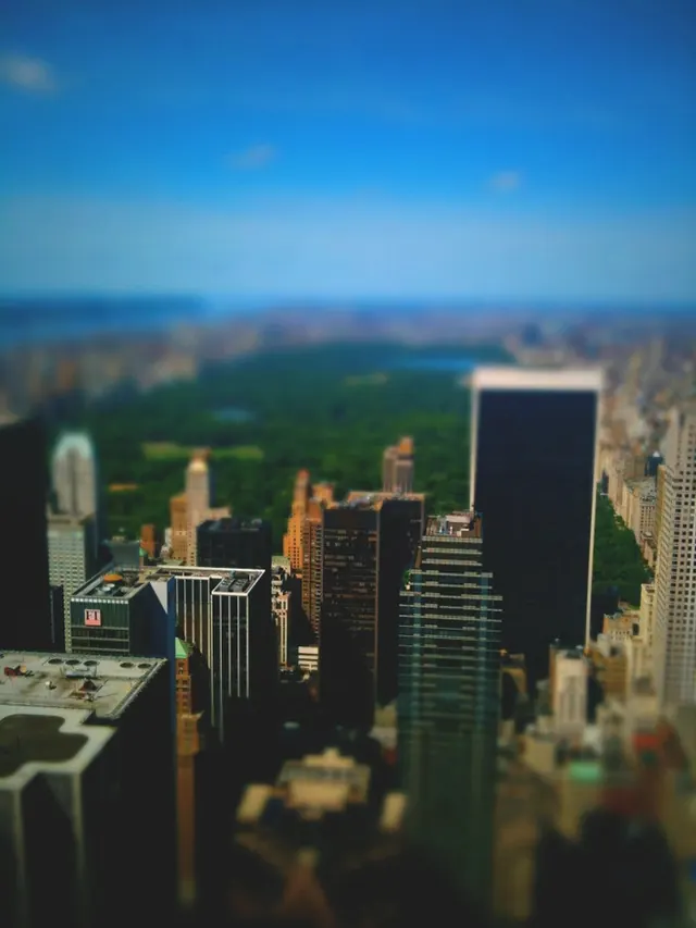 Urban Skyline View