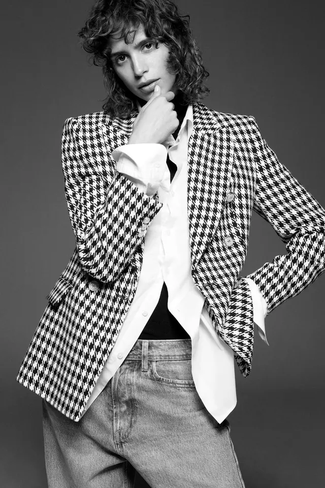 Monochrome Fashion Portrait