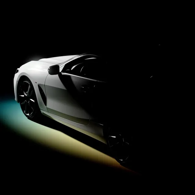 High-Contrast Automotive Photography