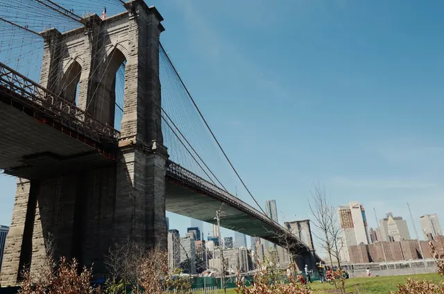 Brooklyn Bridge and Manhattan Skyline