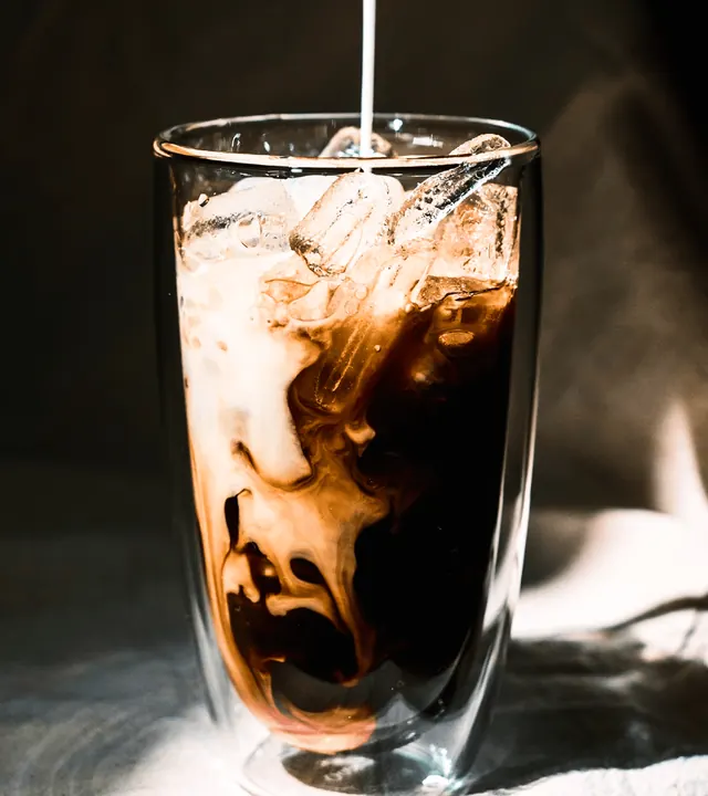 Iced Coffee Pour