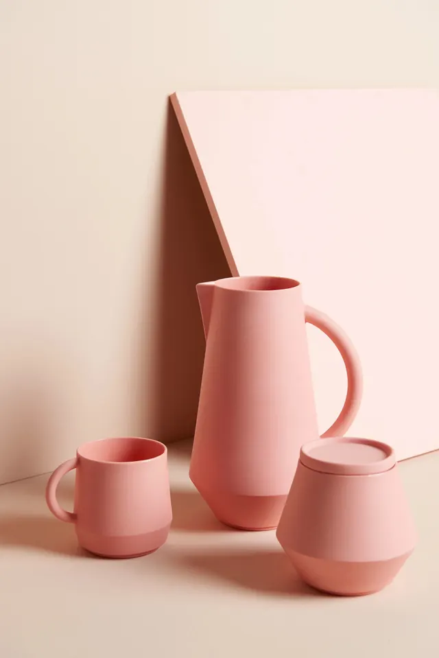 Pink Ceramic Vessel Collection