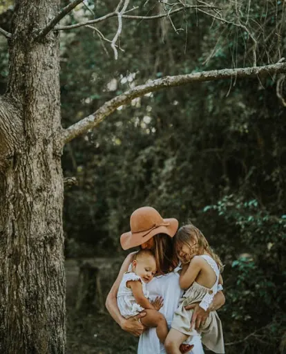 Outdoor Portrait in Forest