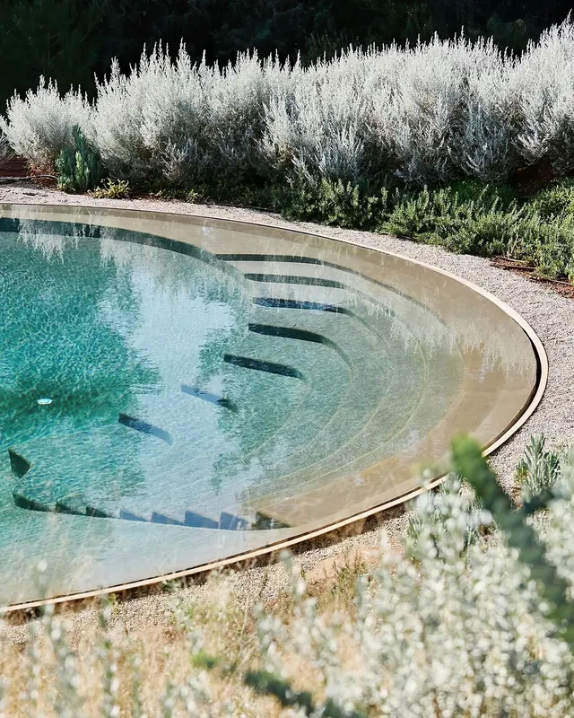 Outdoor Pool and Landscaping