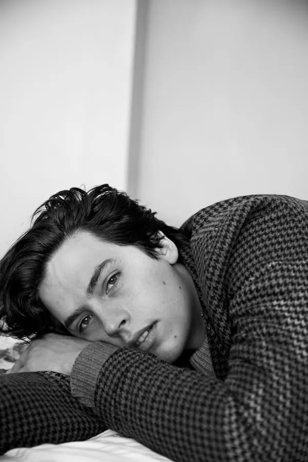 Portrait of a man in a plaid shirt