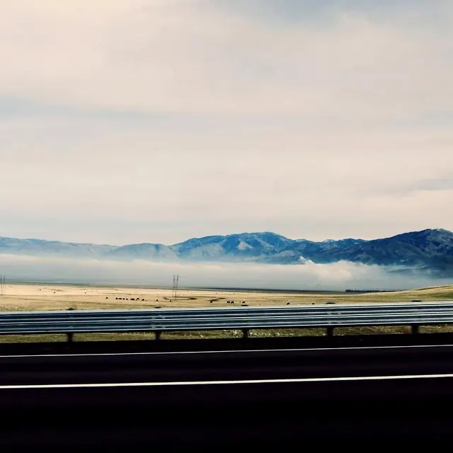 Mountain Landscape with Fog