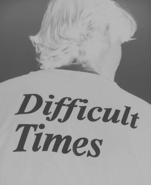 Difficult Times Typography