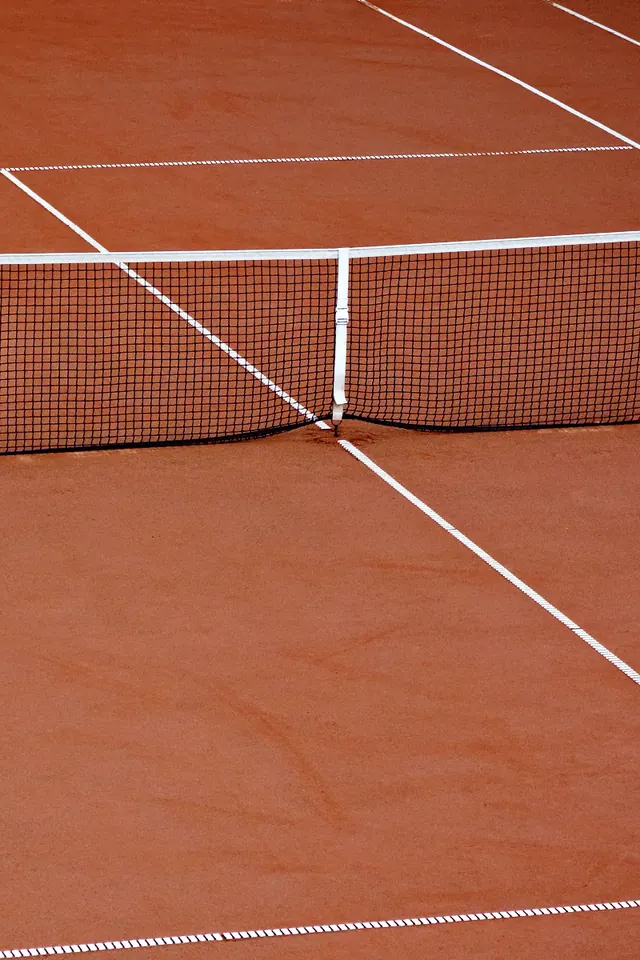 Tennis Court Surface Detail