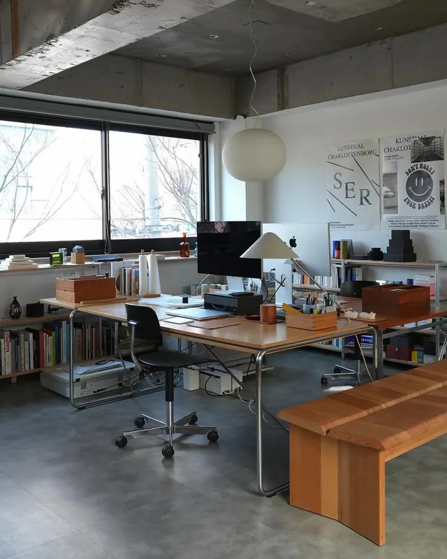 Industrial Studio Workspace