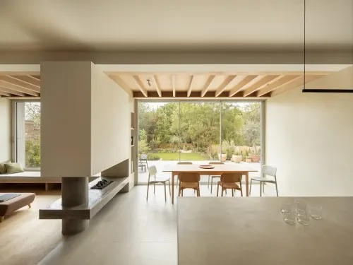 Dulwich minimal house interior, minimal, corporate-clean, warm
