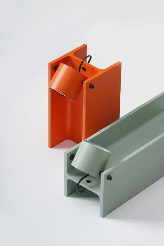 Minimalist industrial tape dispensers, minimal, 3d-render, light